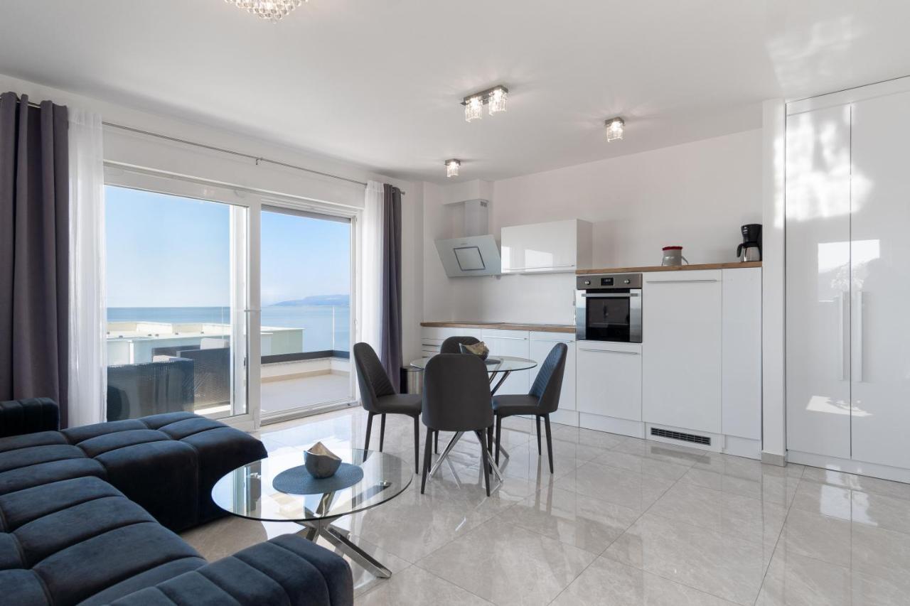 מאקרסקה Sea View Apartment With Parking - Dina מראה חיצוני תמונה
